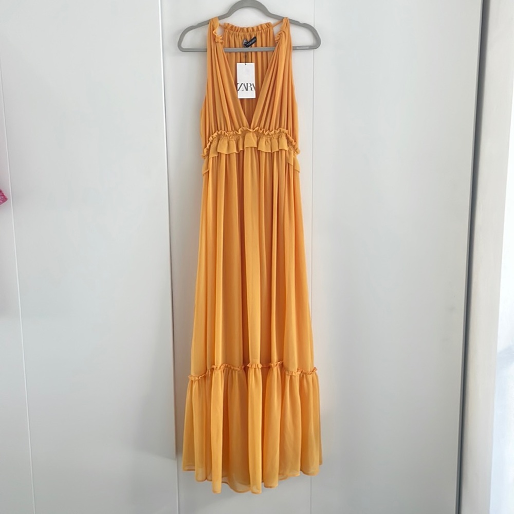 Zara long maxi dress